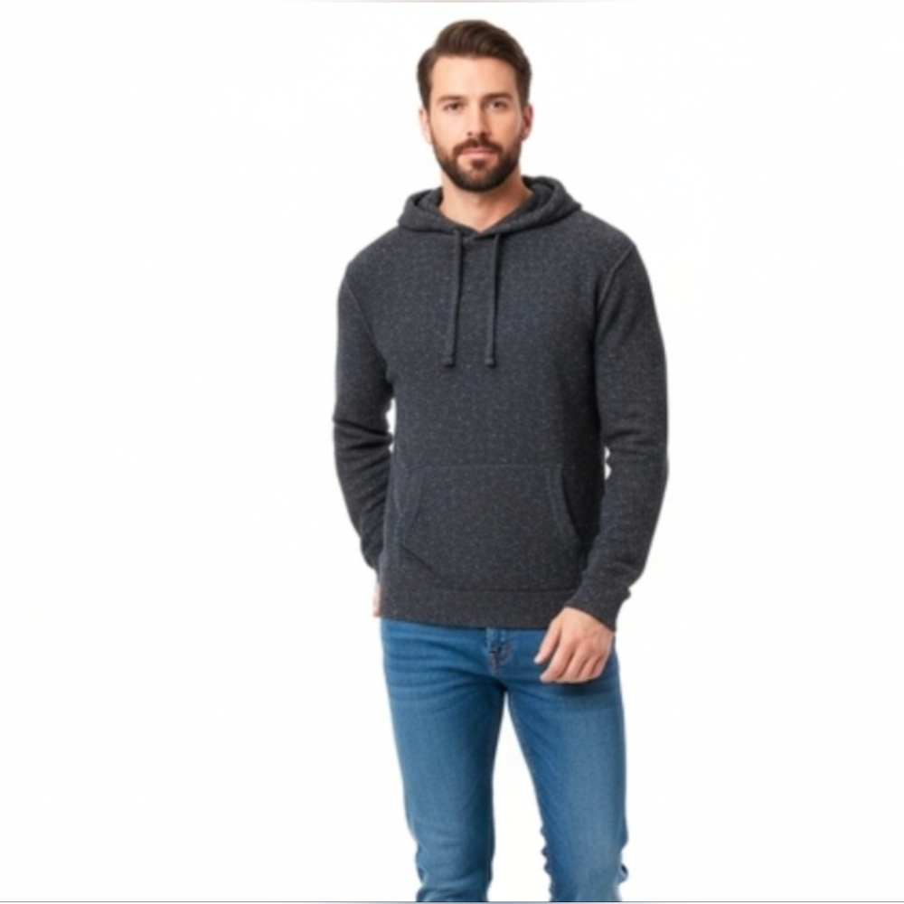American Eagle Outfitters Charcoal Knit Wool Silk Blend Sweater Size XL